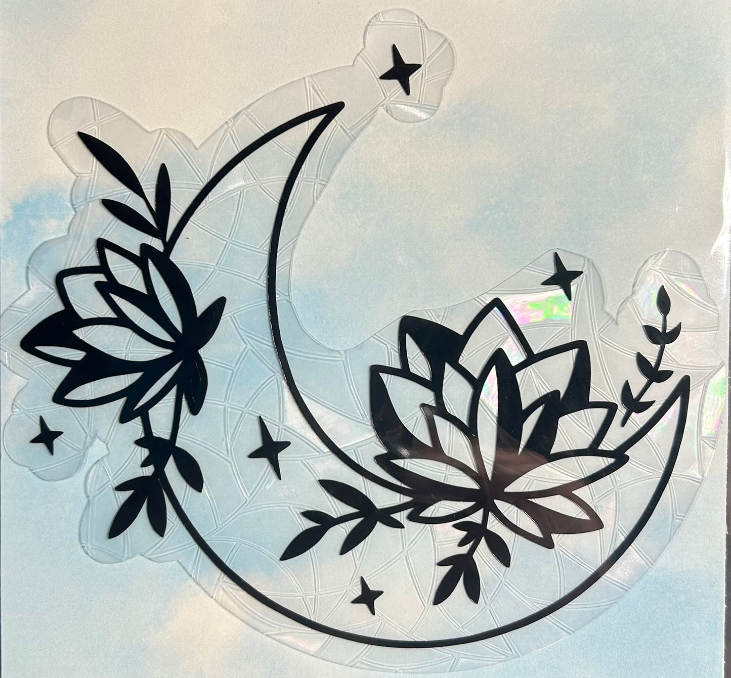 Celestial Moon Window Cling