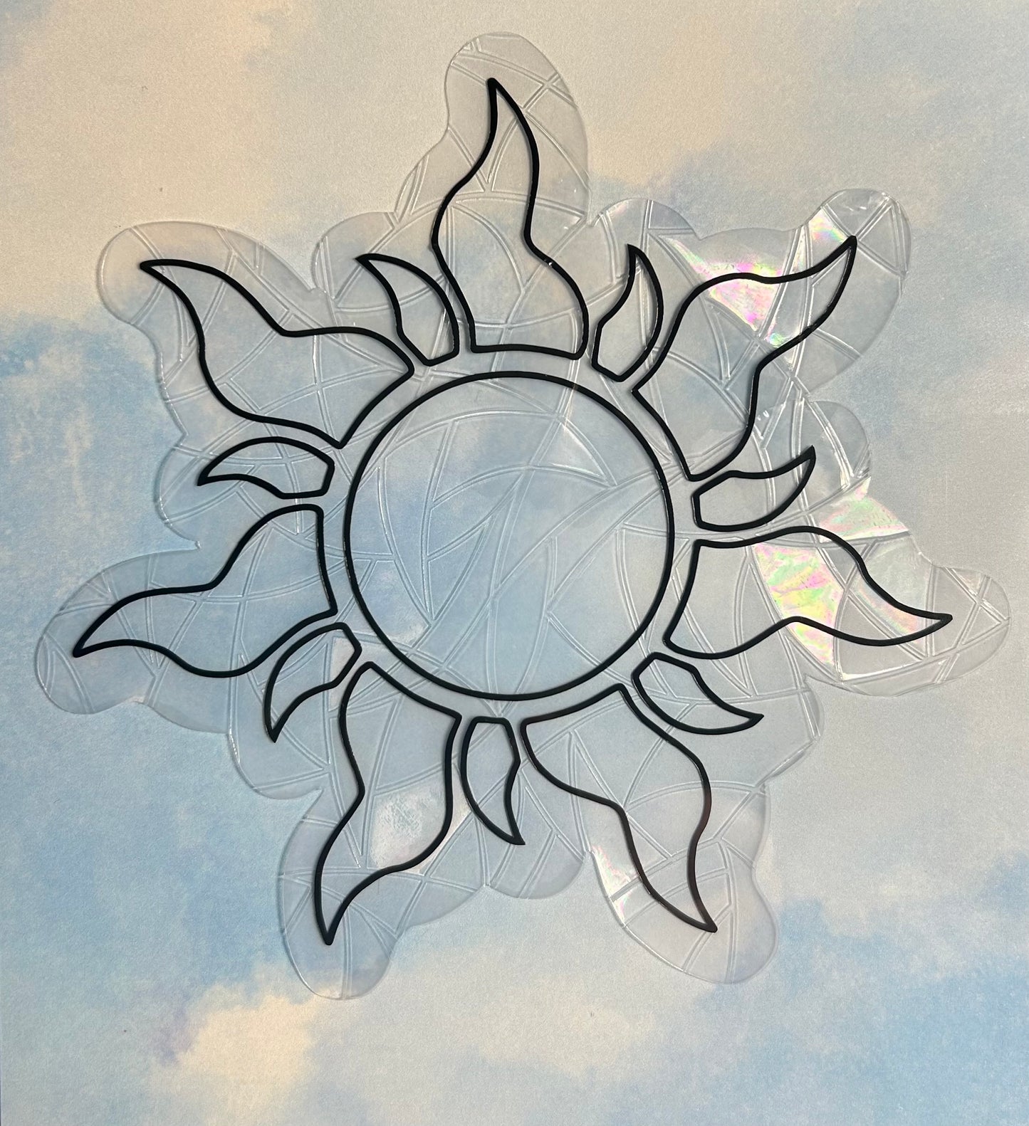 Sun Window Cling