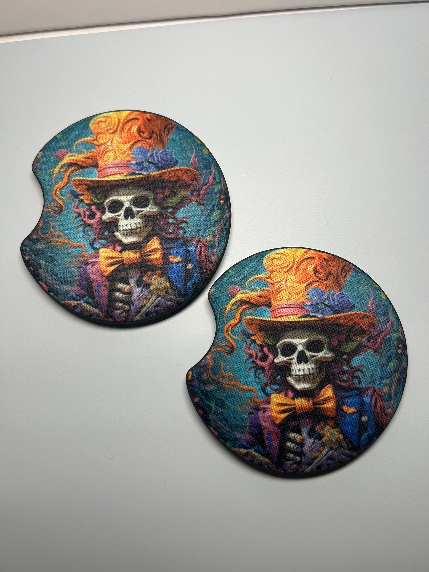 Skeleton Car Coasters