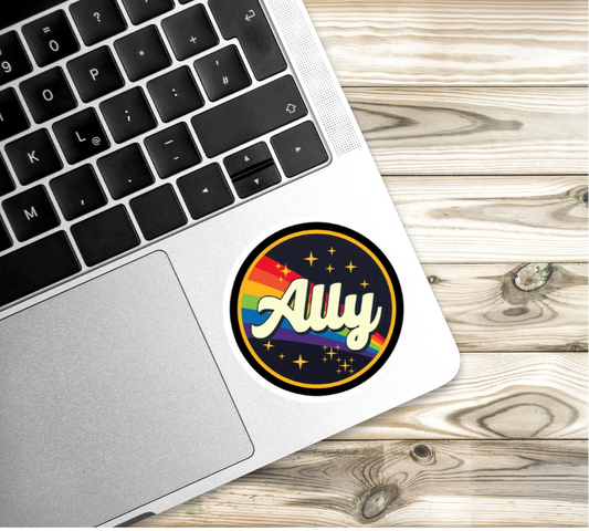 LGBTQ+ Ally Vinyl Sticker