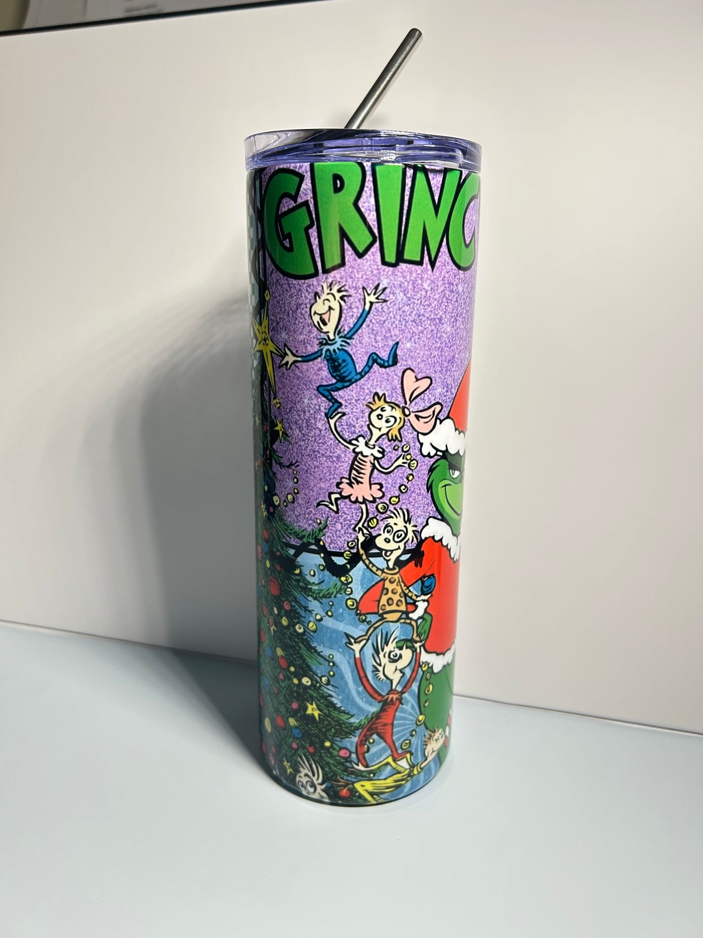 The Grinch tumbler