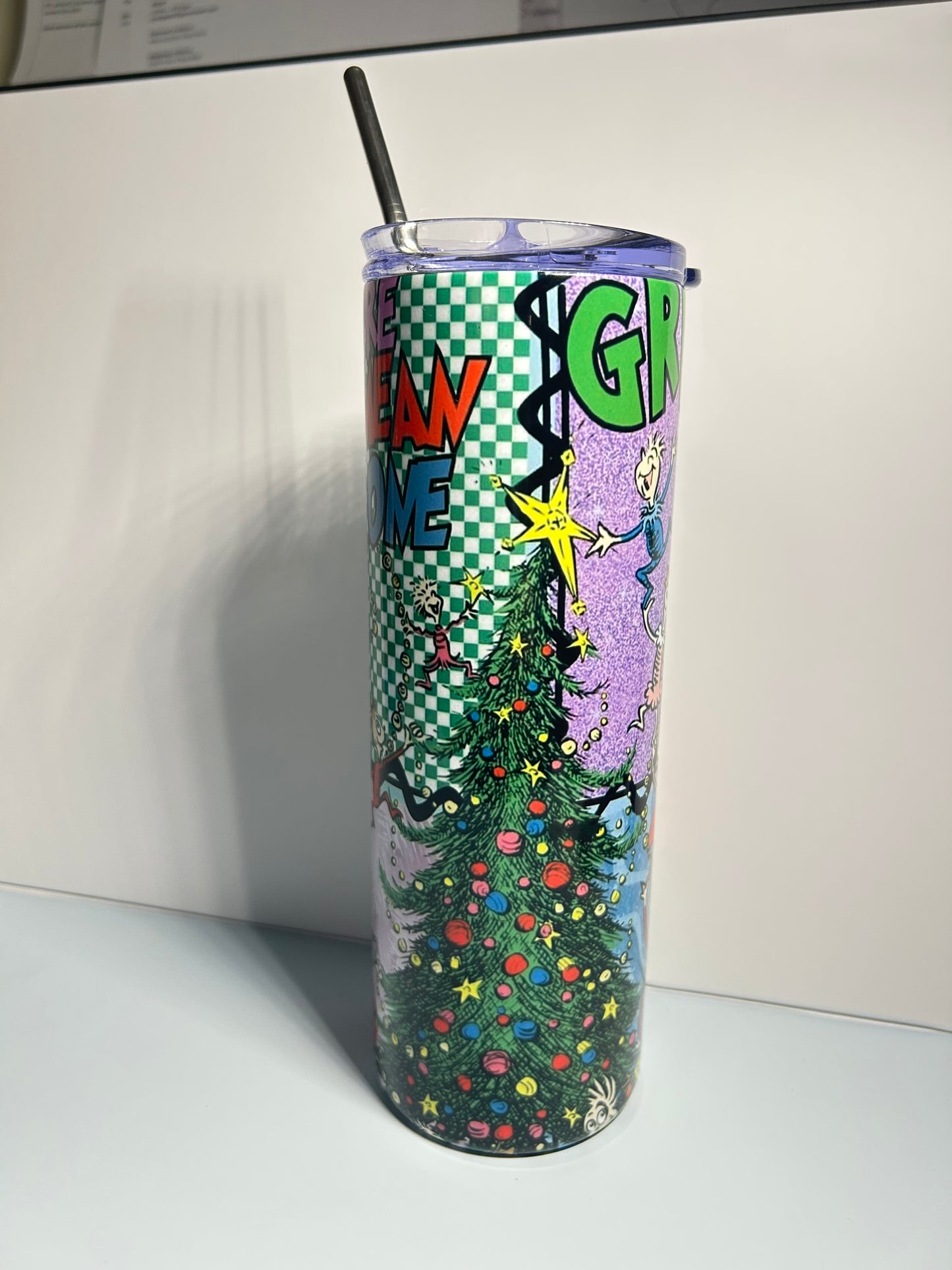 The Grinch tumbler